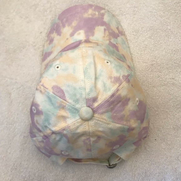 American Eagle Outfitters Pastel Ty-Dyed Women's Adjustable Ball Cap - Picture 3 of 11